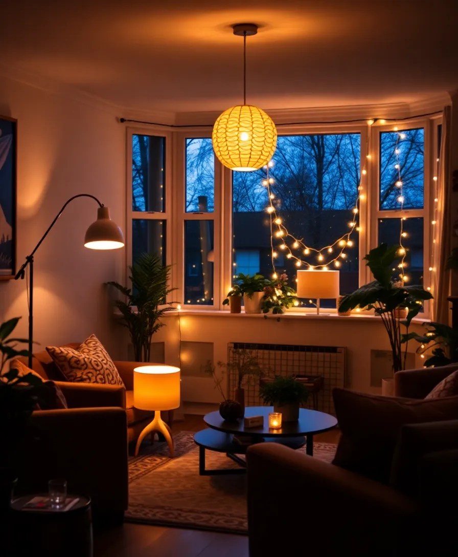 20 Living Room Ideas That Will Transform Your Space into a Cozy Haven (You Won't Believe #5!) - 13. Incorporate Ambient Lighting