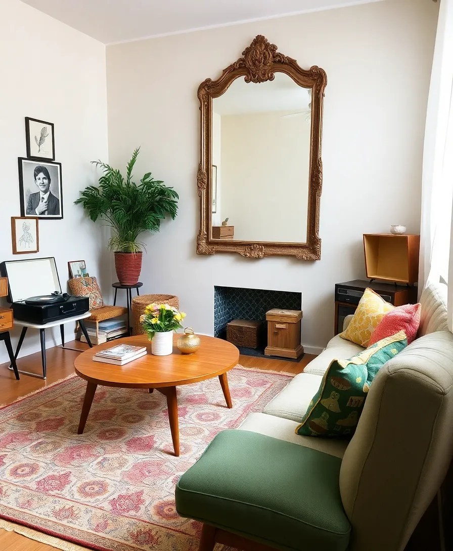 20 Living Room Ideas That Will Transform Your Space into a Cozy Haven (You Won't Believe #5!) - 4. Incorporate Vintage Elements