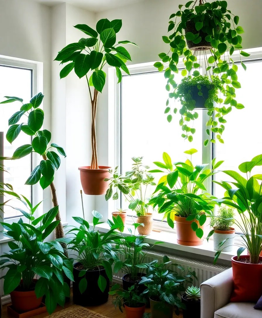 20 Living Room Ideas That Will Transform Your Space into a Cozy Haven (You Won't Believe #5!) - 8. Incorporate Indoor Plants